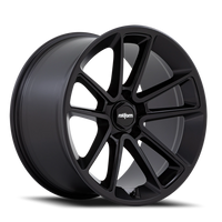 Rotiform BTL 22x10" 5x112mm 66.56mm CB +35mm Matte Black Black Cap