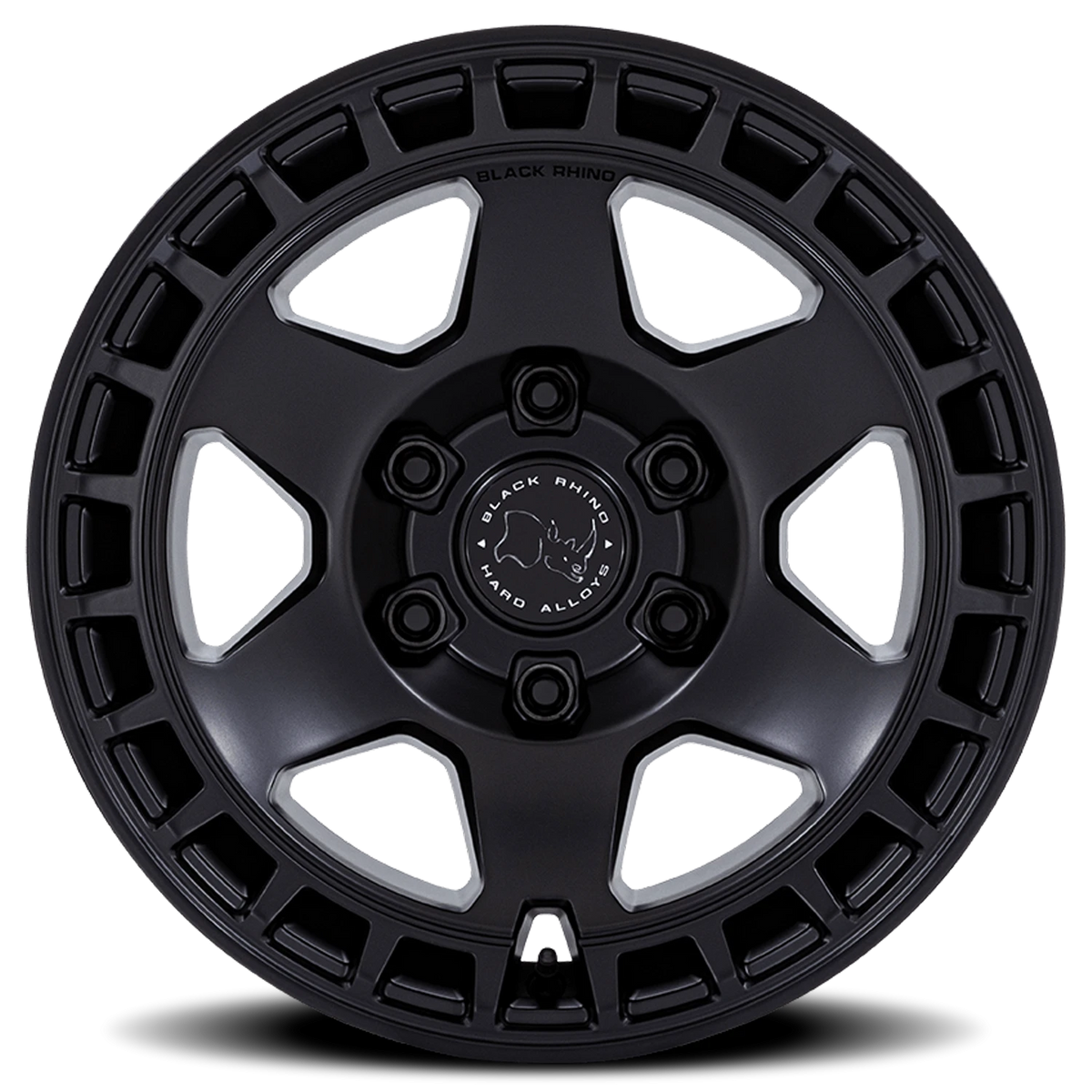 Black Rhino Bahari 18x8 +45 6x139.7mm 106.1mm Matte Black