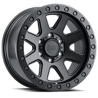 Black Rhino Baker 20x9" 5x127mm 71.6mm CB -18mm Matte Black
