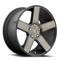 DUB Baller S116 22x9.5 +13 5x115mm 71.8mm Matte Black DDT