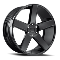 DUB Baller 24x9" 5x115mm 71.7mm CB +15mm Gloss Black