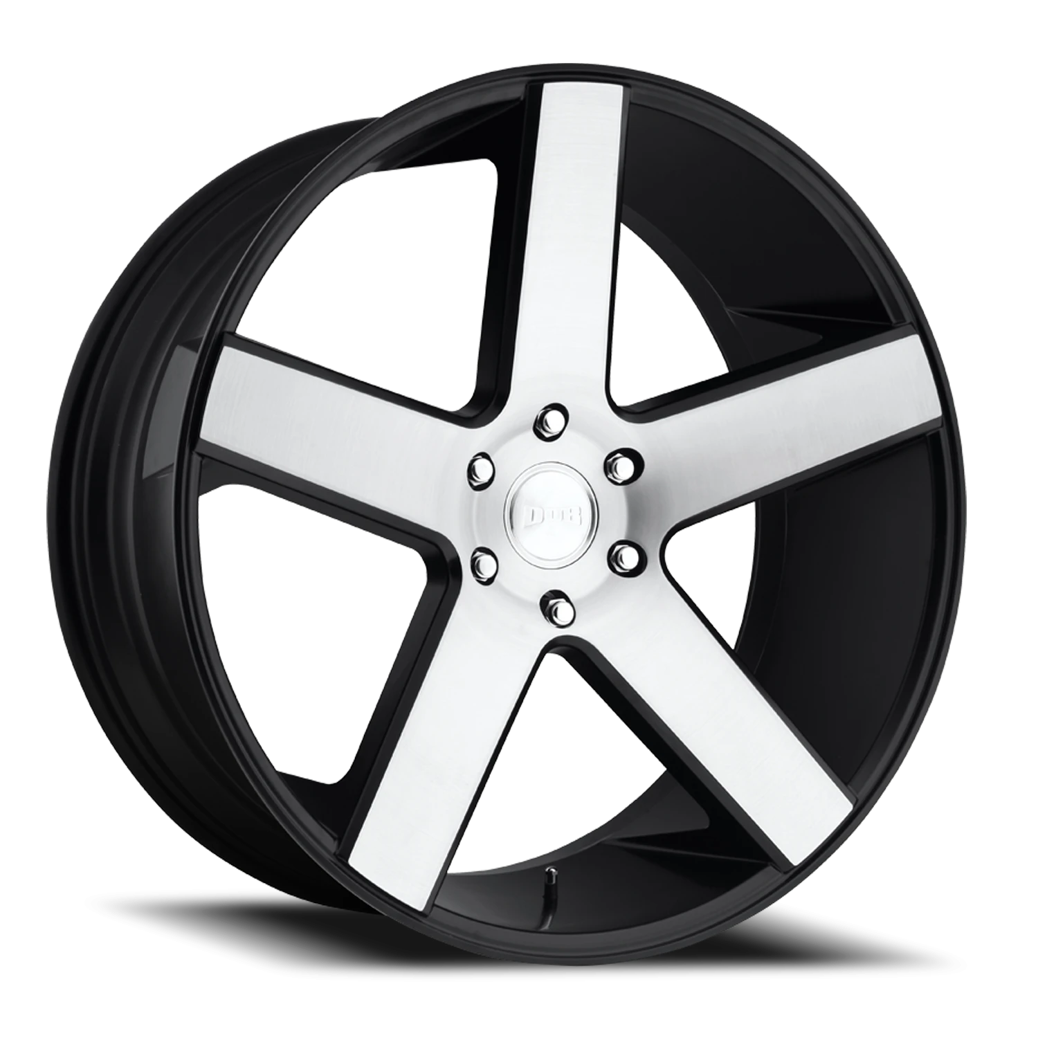 DUB Baller S217 22x9.5 +31 6x139.7mm 78.1mm Gloss Black Brushed