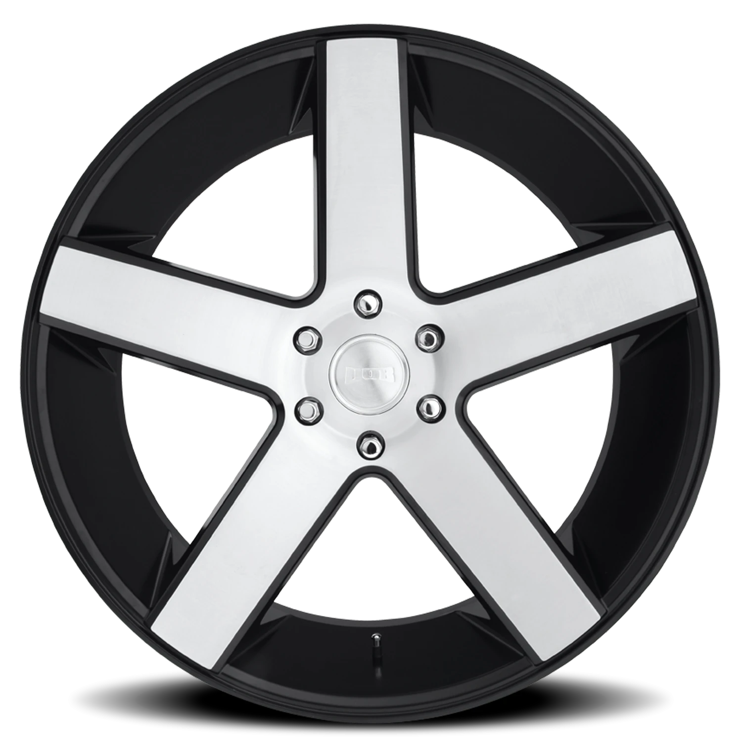 DUB Baller S217 22x9.5 +31 6x139.7mm 78.1mm Gloss Black Brushed