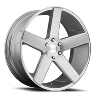 DUB Baller S218 22x9.5 +11 5x127mm 78.1mm Gloss Silver Brushed
