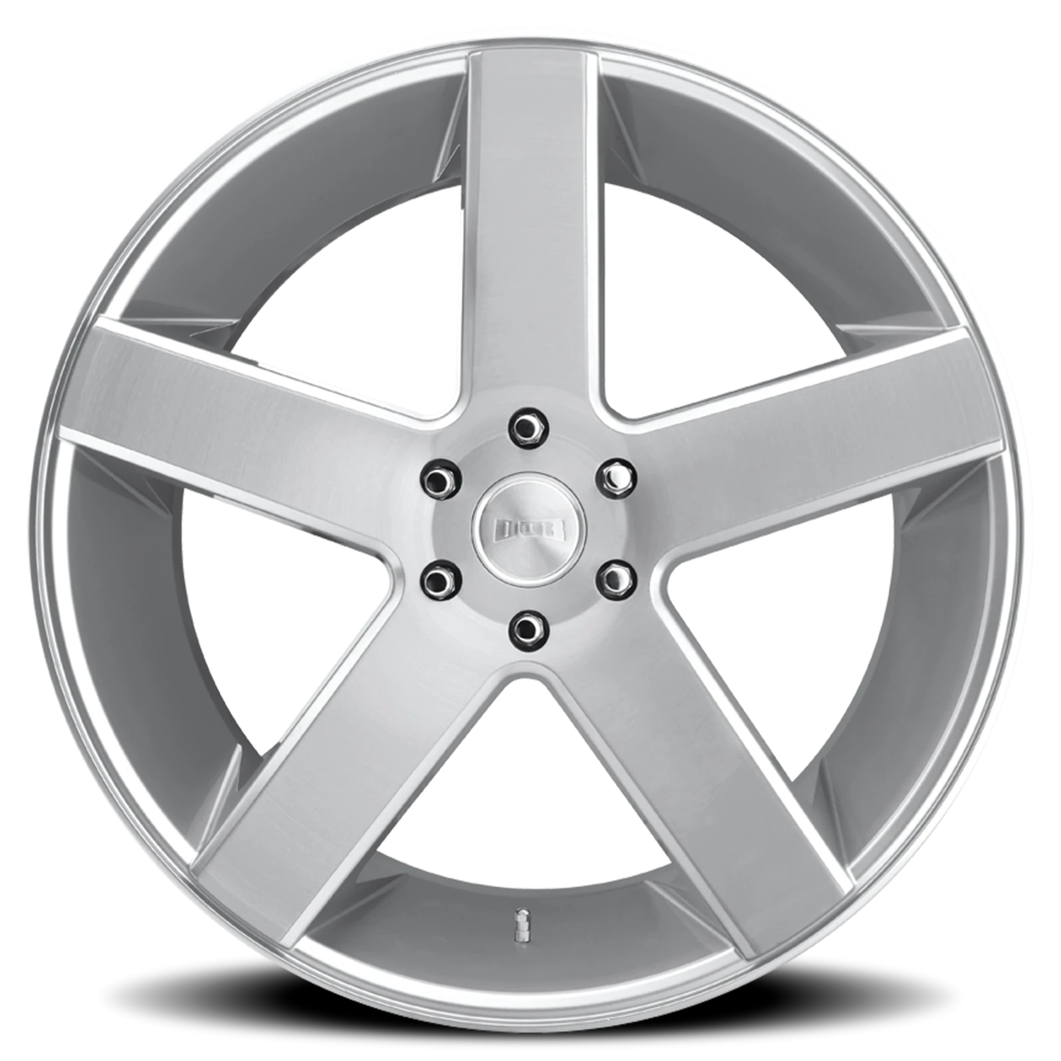 DUB Baller S218 22x9.5 +11 5x127mm 78.1mm Gloss Silver Brushed