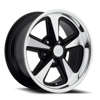 US Mags Bandit 17x8" 5x120.65mm 72.56mm CB +1mm Matte Black Machined