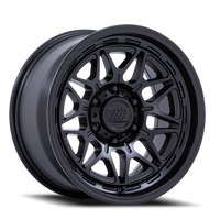 Pro Comp Basecamp PA202 17x8" 6x135mm 87.1mm CB +20mm Matte Black
