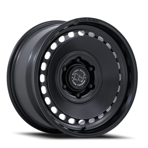 Black Rhino Basin 17x8" 6x139.7mm 106.1mm CB +32mm Matte Black