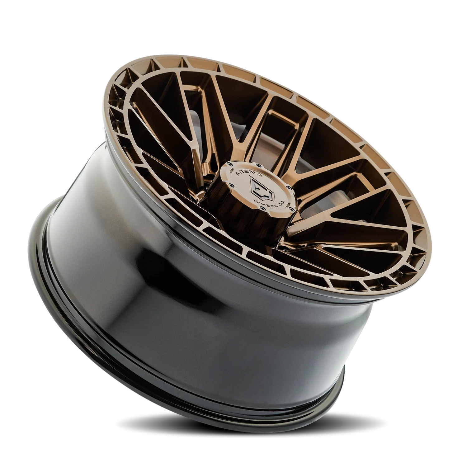 Arena Battle 22x10" 8x165.1mm 125.1mm CB -18mm Smoked Bronze Tint Clear