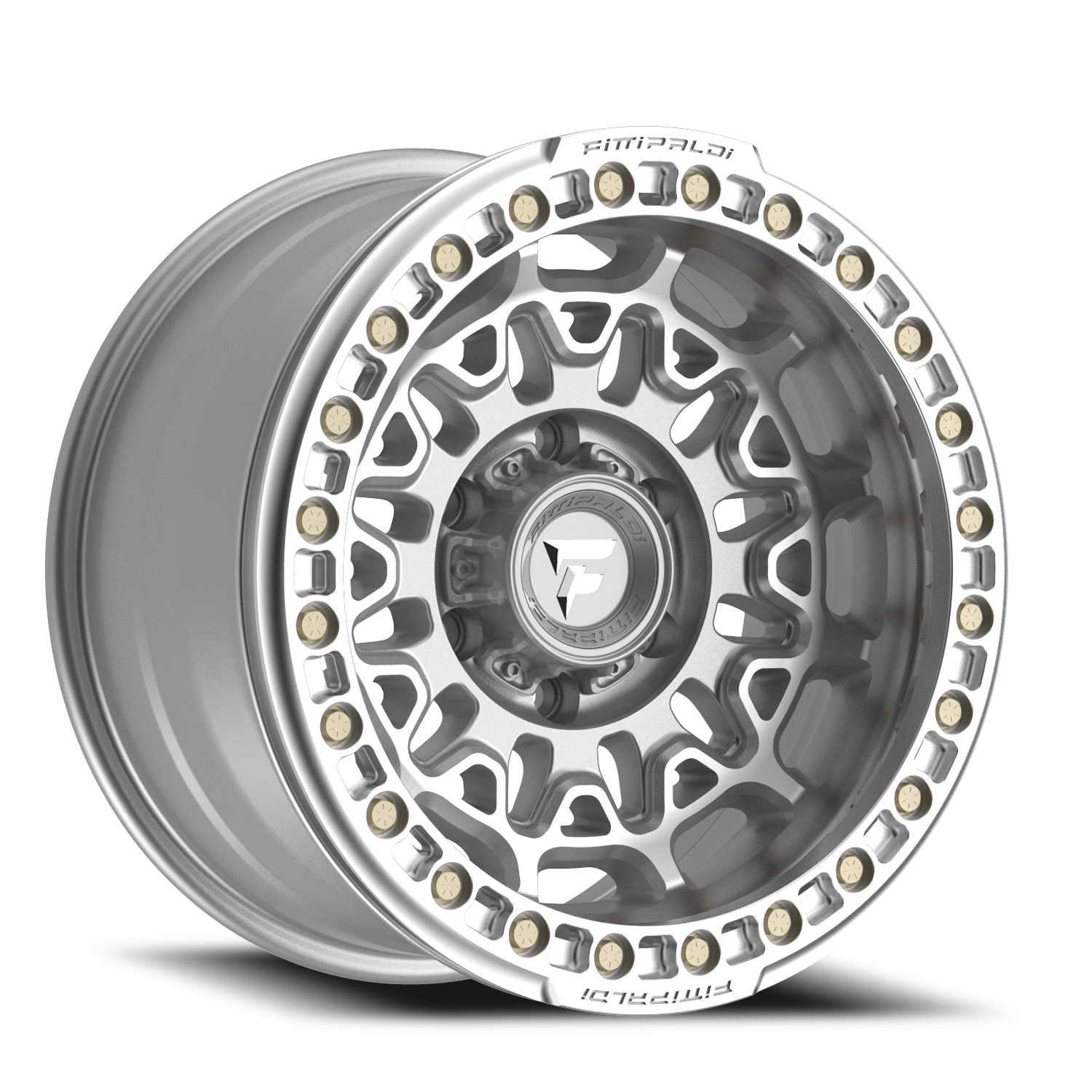 Fittipaldi Offroad Beadlock Series 17x9" 5x127mm 71.5mm CB -15mm Machined Machined Machined Forged Ring