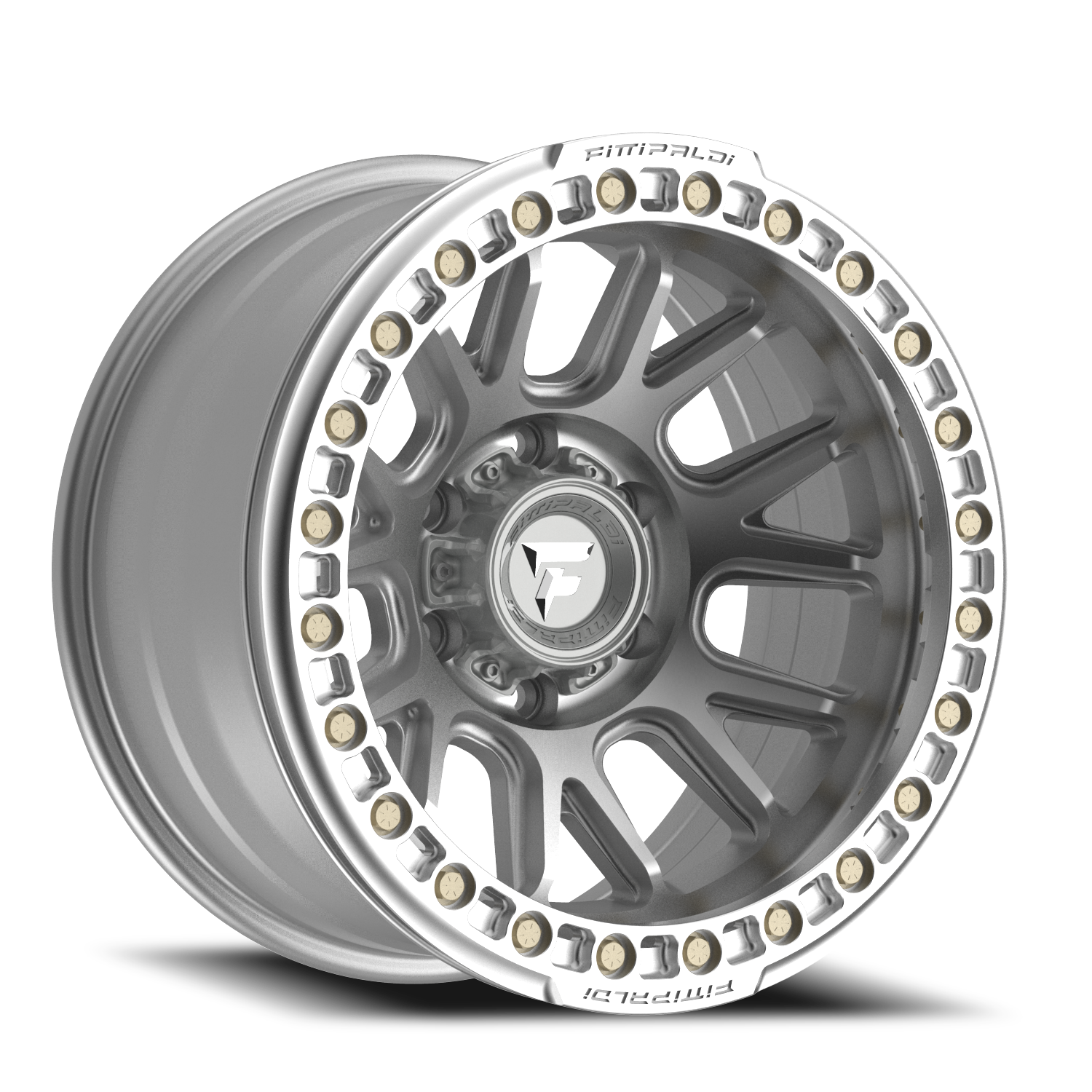 Fittipaldi Offroad Beadlock Series 17x9" 6x139.7mm 106.2mm CB -38mm Machined Machined Machined Forged Ring