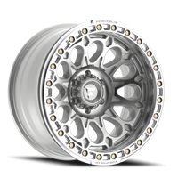 Fittipaldi Offroad Beadlock Series 20x10" 8x170mm 125.2mm CB -38mm Machined Silver Machined Forged Ring