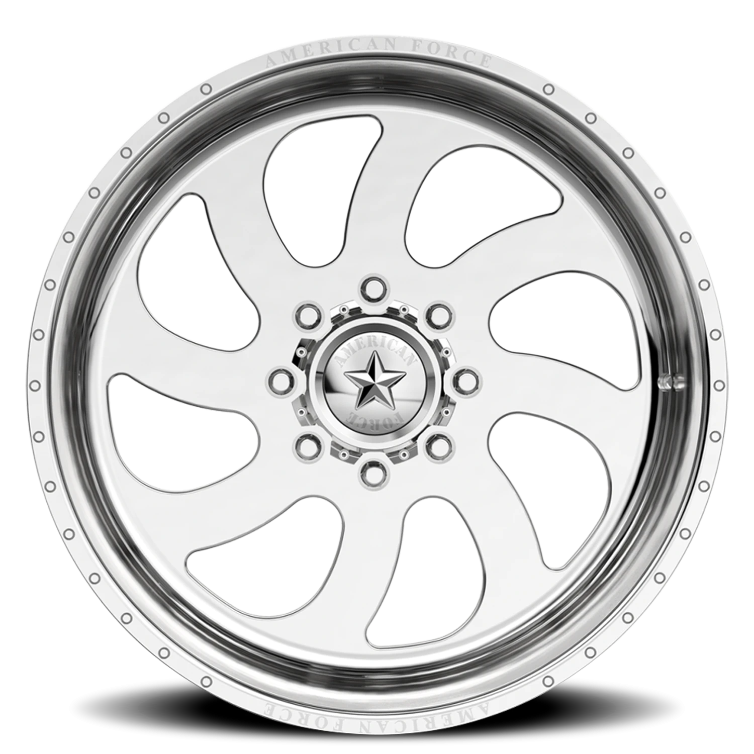 American Force 76 Blade SS 20x12" 6x139.7mm 78.1mm CB -40mm Polished
