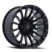 Fuel Blade 22x10" 5x127mm 87.1mm CB -18mm Gloss Black Milled