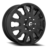 Fuel Blitz Dually 20x8.25" 8x200mm 142mm CB +105mm Gloss Black