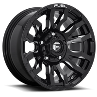Fuel Blitz 20x10" 5x127mm 71.5mm CB -18mm Gloss Black Milled