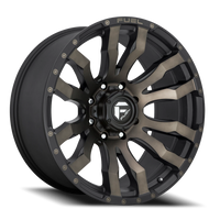 Fuel Blitz 18x9" 8x170mm 125.1mm CB +1mm Matte Black Double Dark Tint
