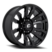 Fuel Blitz 18x9" 8x180mm 124.2mm CB +1mm Gloss Black