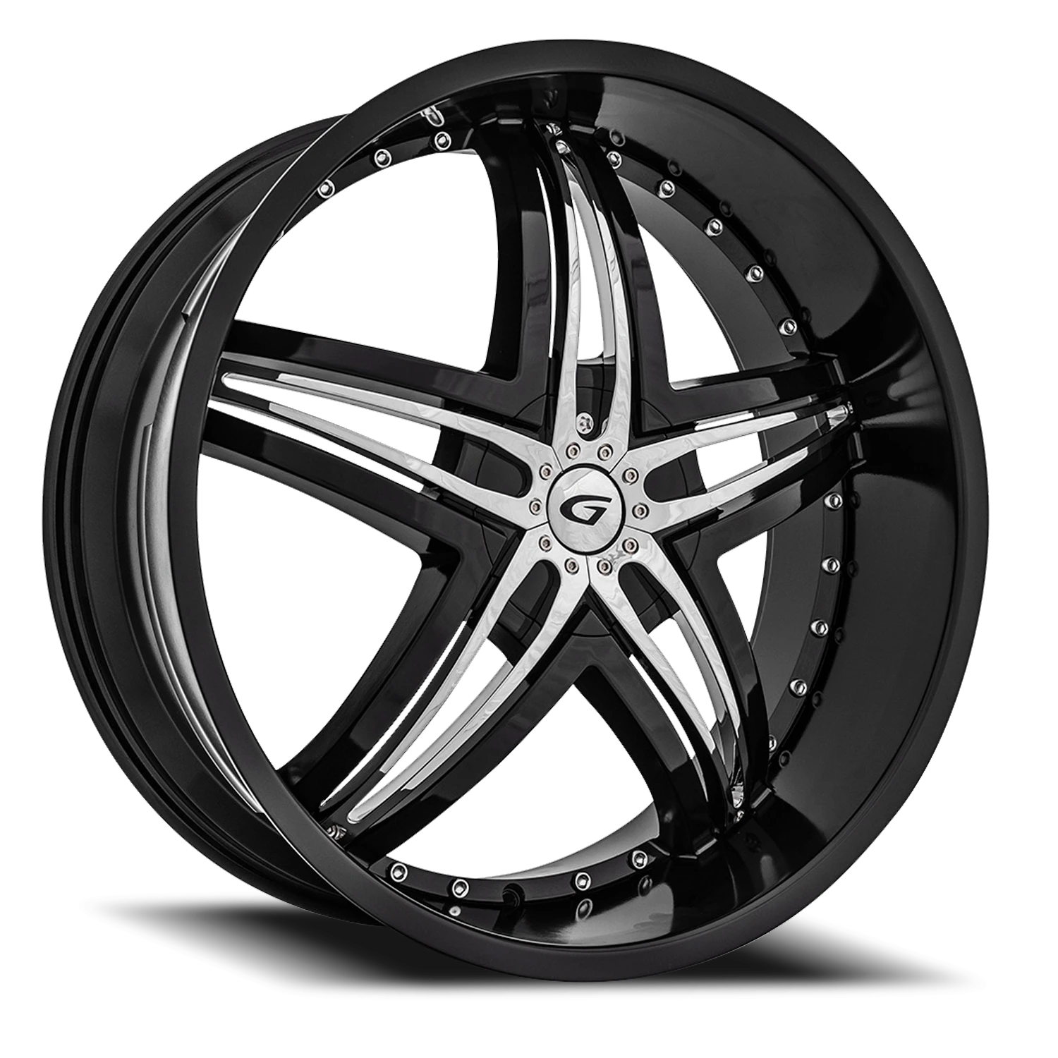 Diablo Blitz 24x10" 6x127mm 78.1mm CB +35mm Gloss Black