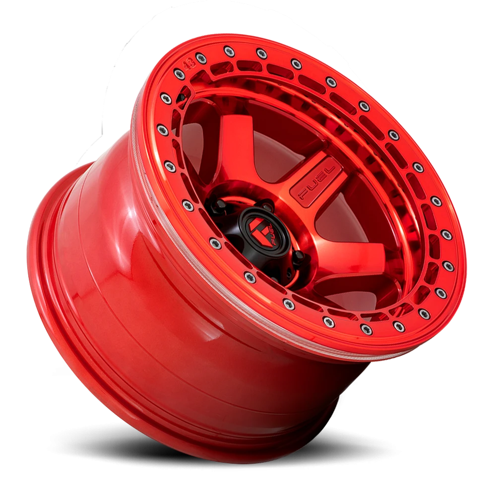 Fuel Block Beadlock 17x8.5 +0 6x135mm 87.1mm Candy Red Candy Red Ring