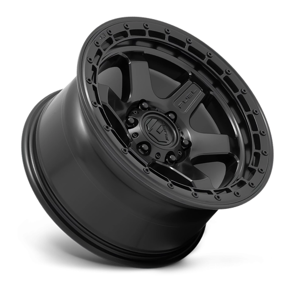 Fuel Block 18x9 +1 5x127mm 71.5mm Matte Black Black Ring
