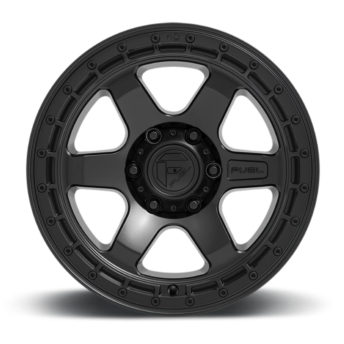 Fuel Block 18x9 +1 5x127mm 71.5mm Matte Black Black Ring