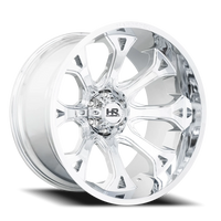 Hardrock Offroad Bloodshot Xposed H505 22x12" 8x170mm 125.2mm CB -51mm Chrome