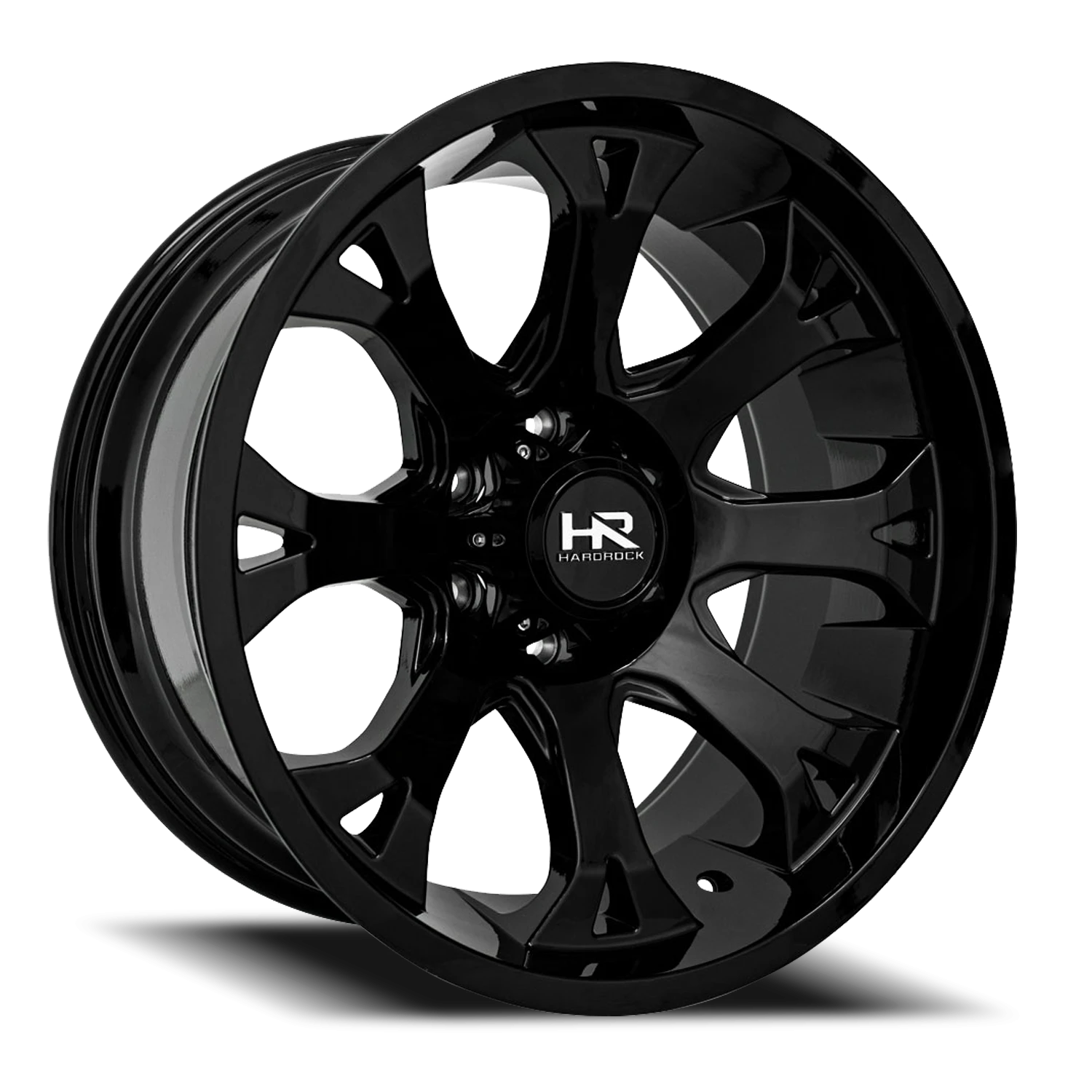 Hardrock Offroad Bloodshot Xposed H505 20x10" 5x127mm 78.1mm CB -19mm Gloss Black
