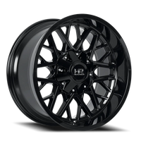 Hardrock Offroad Bomber H714 20x9" 8x165.1mm 165.1mm CB +20mm Gloss Black