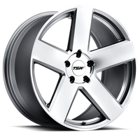TSW Bristol 20x10" 5x120mm 76.1mm CB +40mm Silver Mirror Cut Face