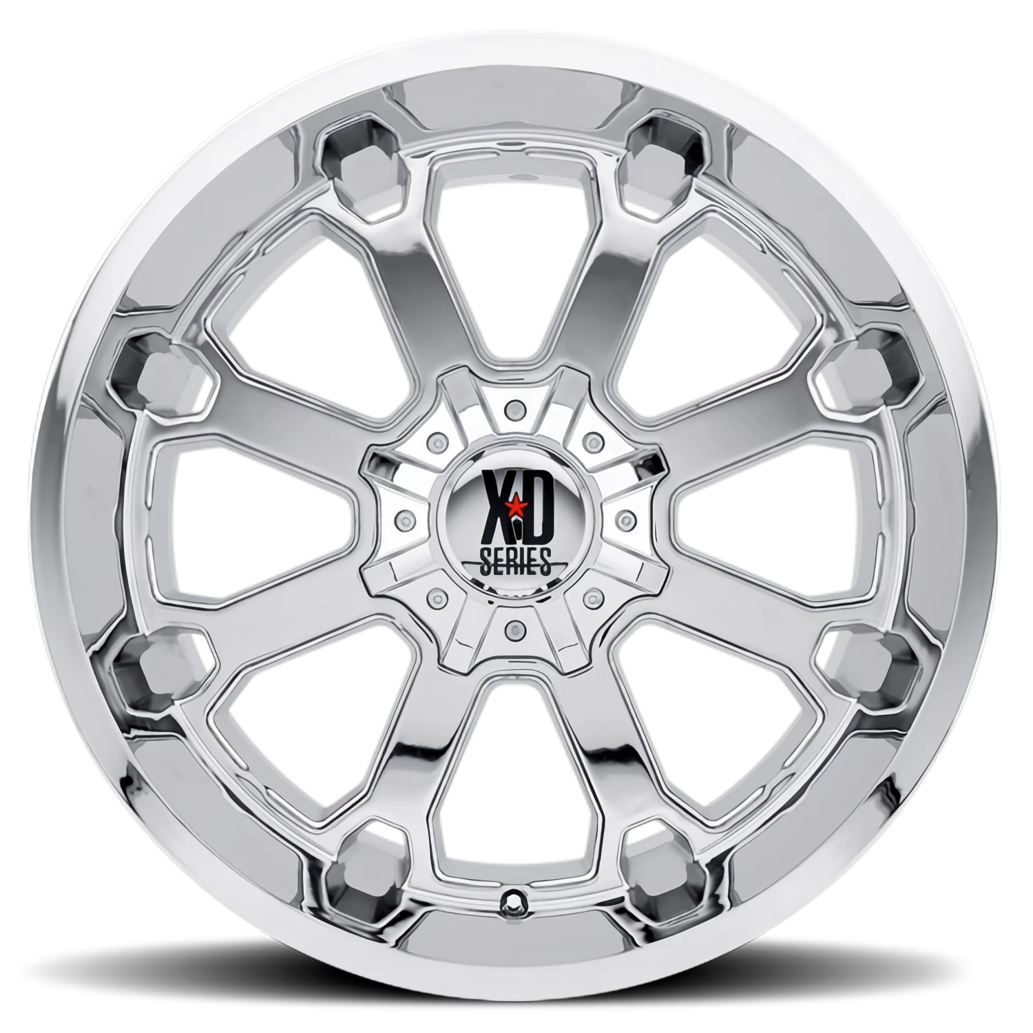 XD Series Buck 25 20x9" 5x150mm 110.5mm CB +25mm Chrome
