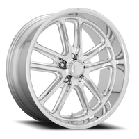 US Mags Bullet 18x9.5" 5x114.3mm 72.56mm CB +1mm Chrome