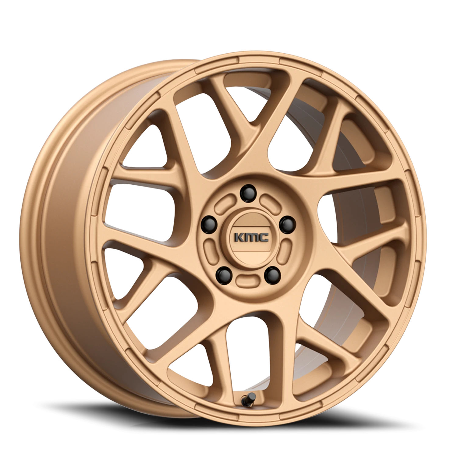 KMC Bully 17x8" 5x120mm 74.1mm CB +38mm Matte Bronze