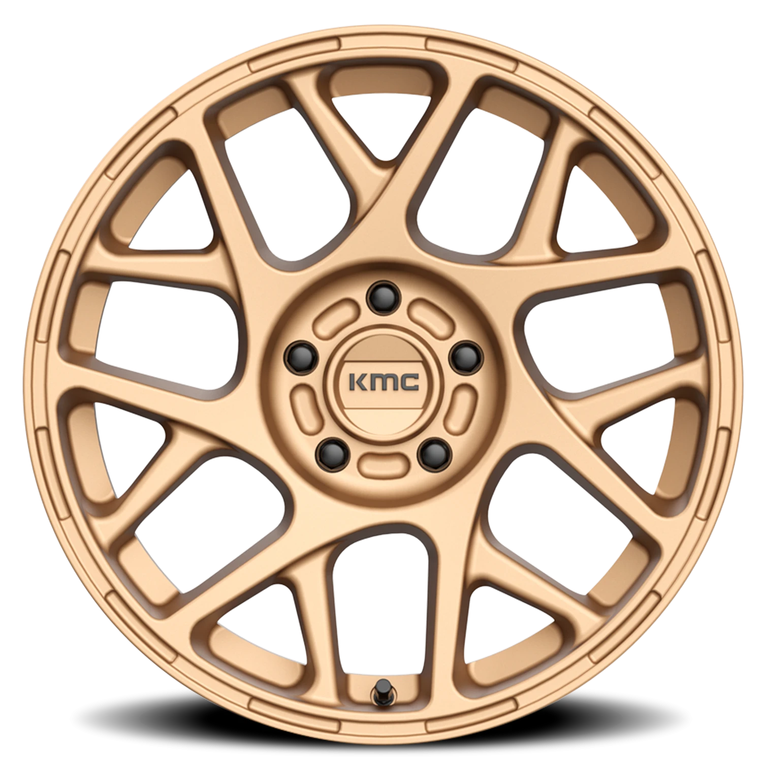 KMC Bully 17x8" 5x120mm 74.1mm CB +38mm Matte Bronze