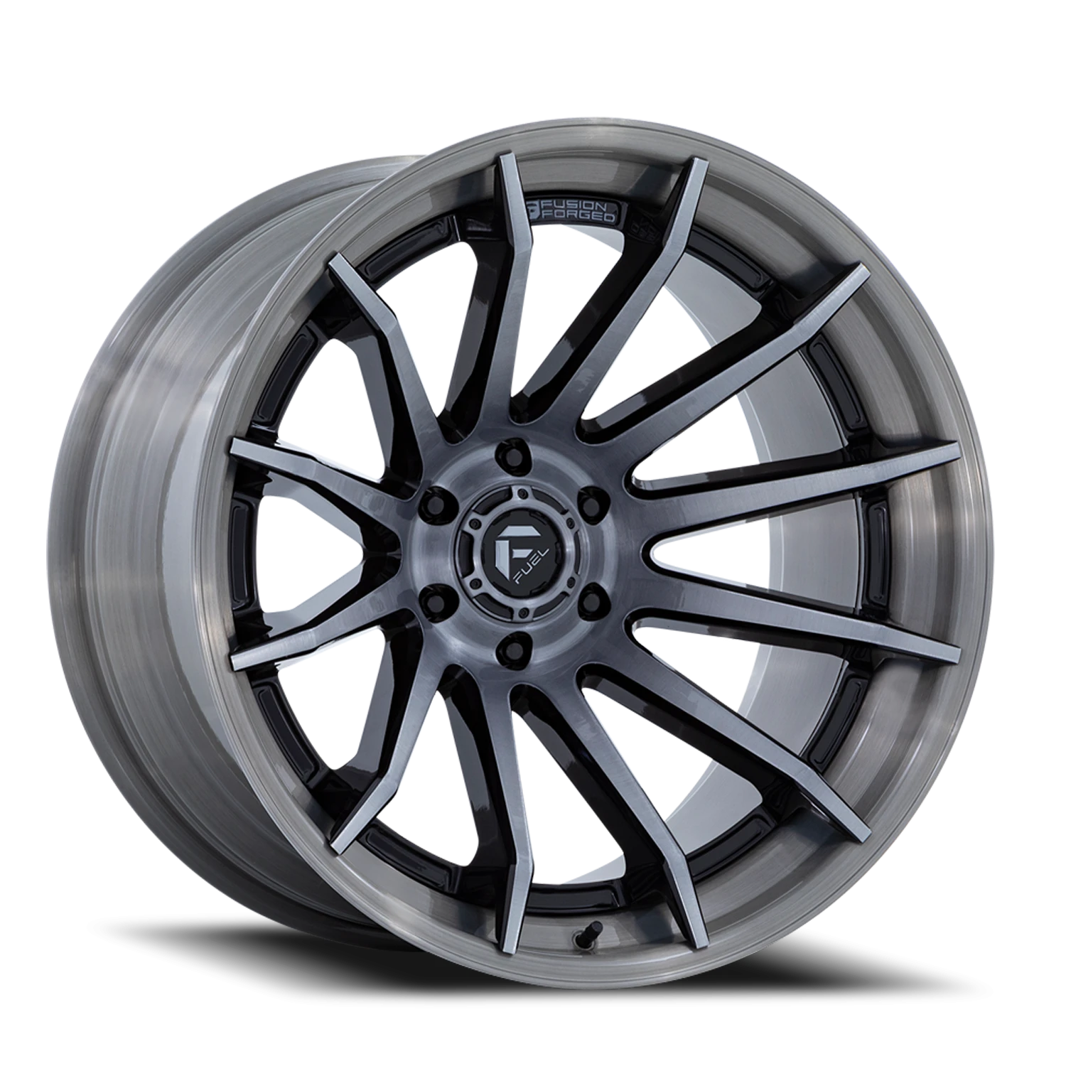 Fuel Burn 20x10" 6x135mm 87.1mm CB -18mm Gloss Black Brushed Dark Tint