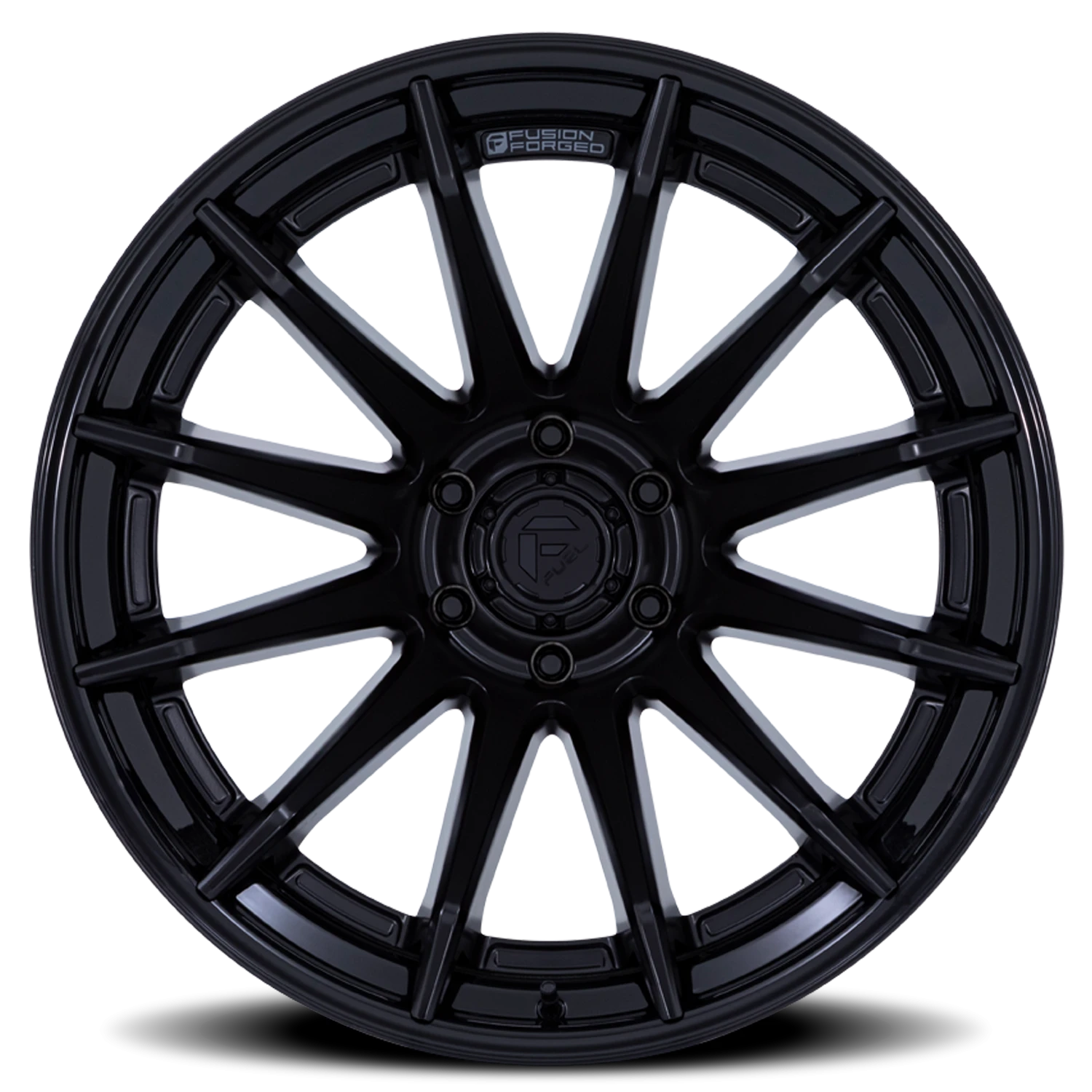 Fuel Burn 20x9" 6x139.7mm 106.1mm CB +1mm Matte Black Gloss Black Lip