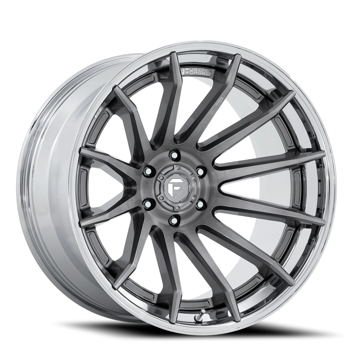 Fuel Burn 22x10 -18 6x139.7mm 106.1mm Platinum Chrome Lip