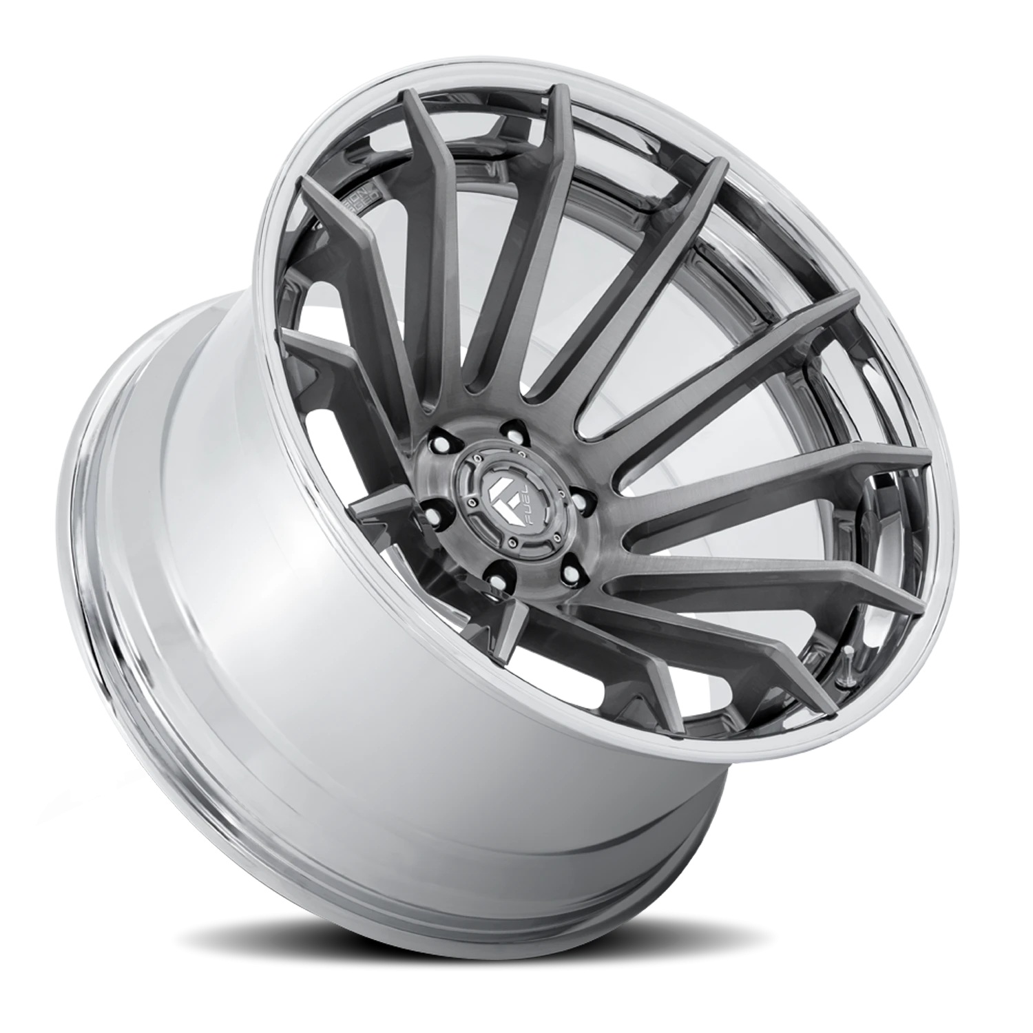 Fuel Burn FC403AP 22x10 -18 5x127mm 71.5mm Platinum Chrome Lip