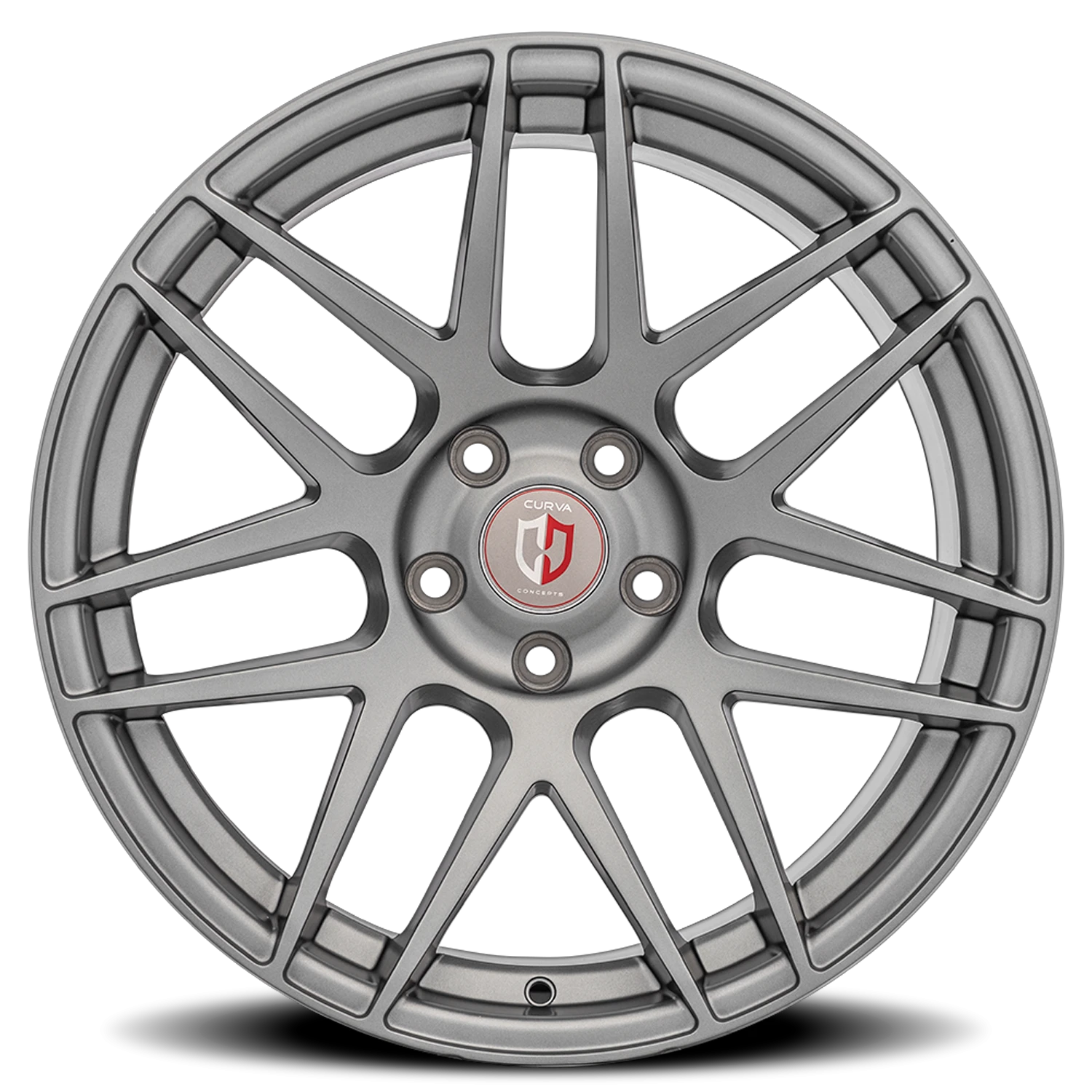Curva Concepts C300 18x9.5" 5x120mm 72.56mm CB +35mm Matte Gunmetal