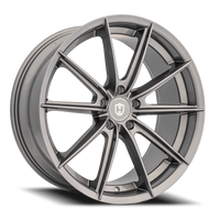Curva Concepts C46 20x10.5" 5x114.3mm 73.1mm CB +35mm Gloss Gunmetal