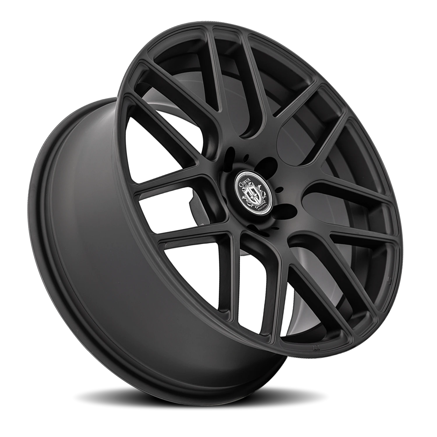 Curva Concepts C7 18x9" 5x120mm 72.6mm CB +35mm Matte Black