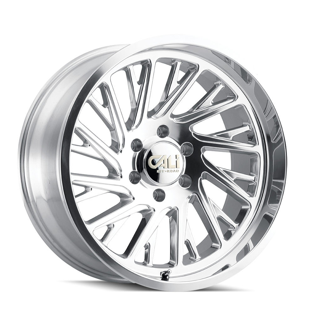Cali OffxRoad Purge 9114 Polished 20x10 6x135 x25mm 87.1mm