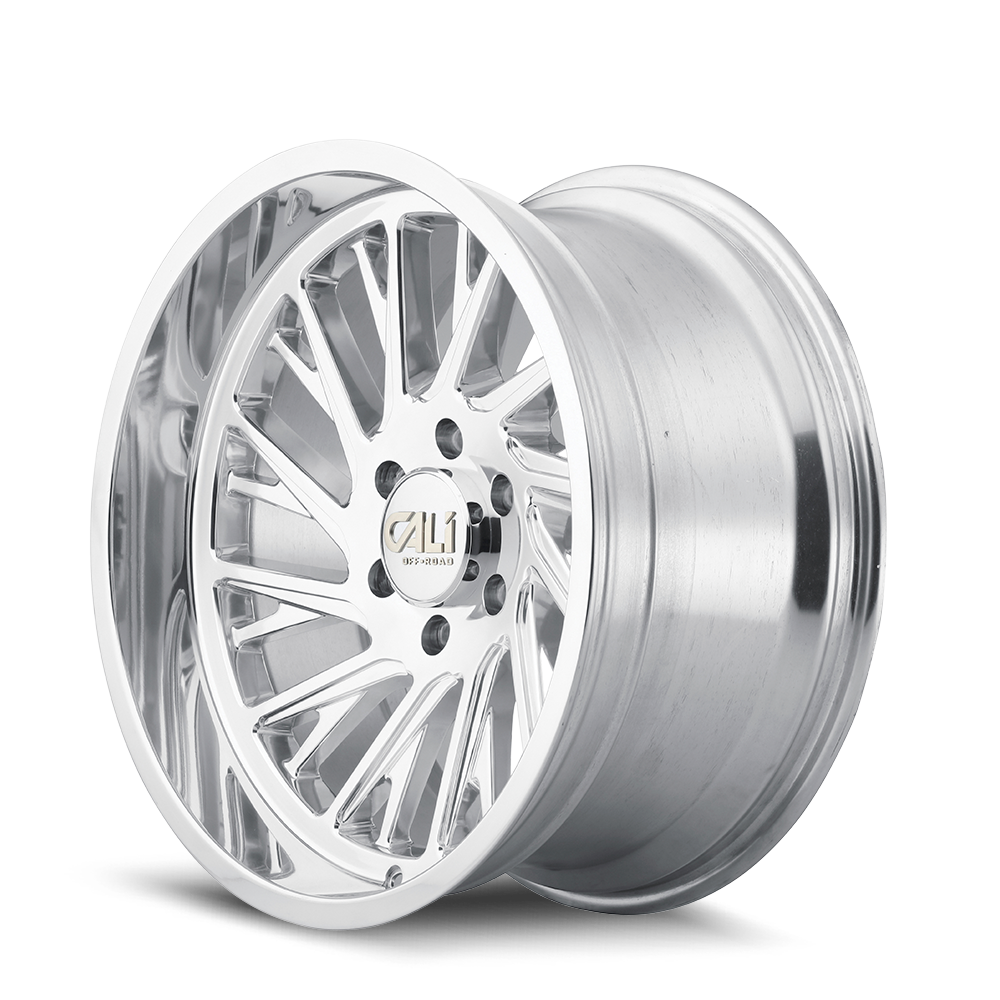 Cali OffxRoad Purge 9114 Polished 20x10 6x135 x25mm 87.1mm