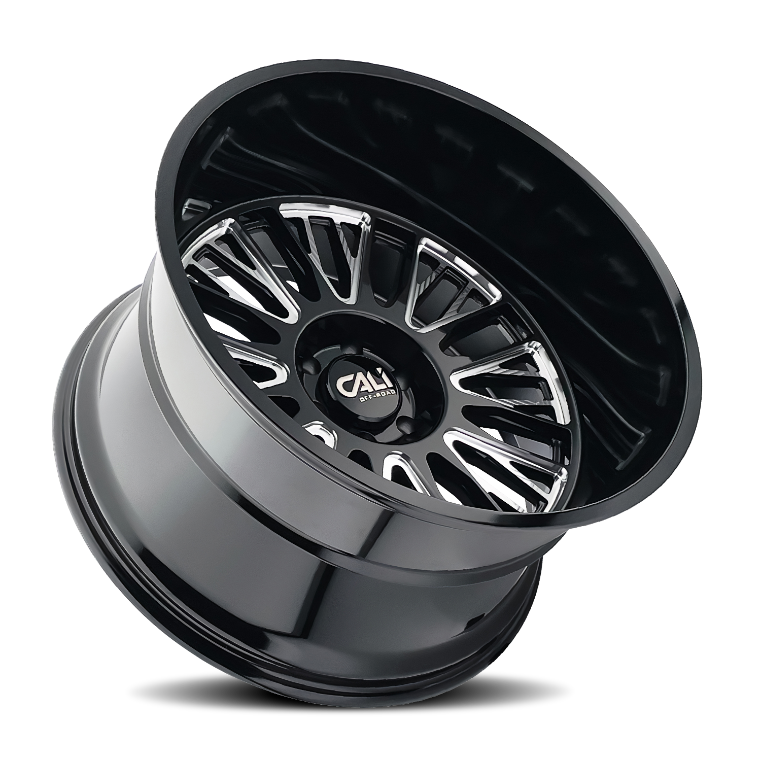 Cali OffxRoad Vertex 9116 Black Milled 26x14 6x139.7 x76mm 106mm