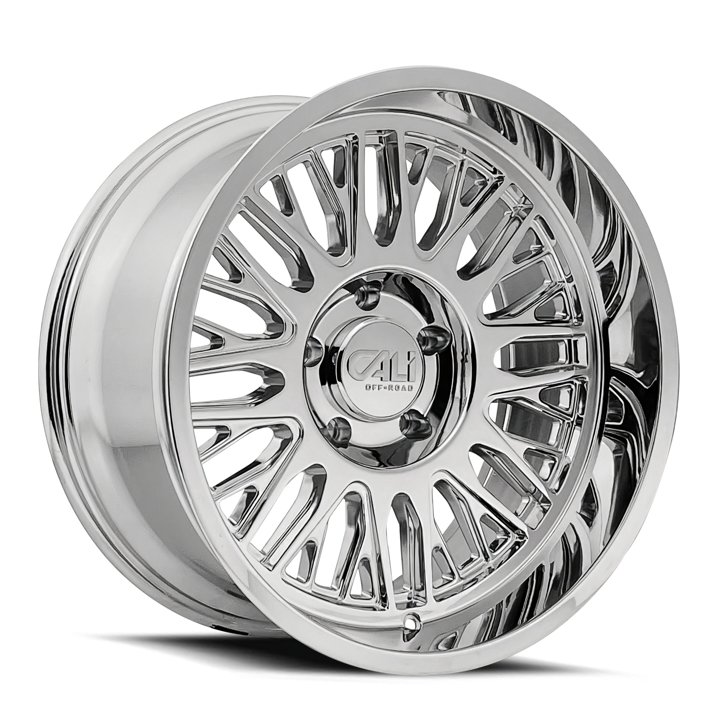 Cali OffxRoad Vertex 9116 Chrome 22x12 6x135 x44mm 87.1mm