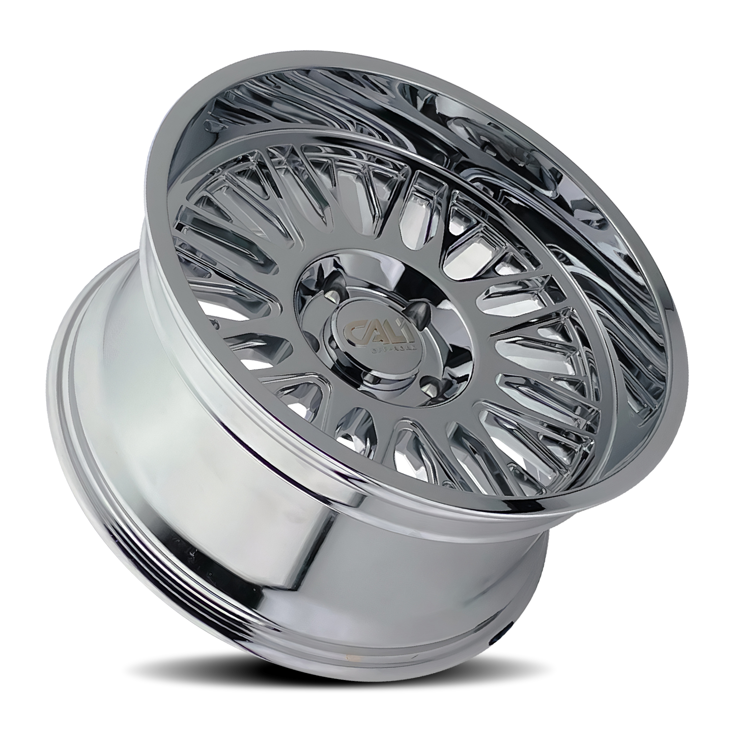 Cali OffxRoad Vertex 9116 Chrome 20x10 6x135 x25mm 87.1mm