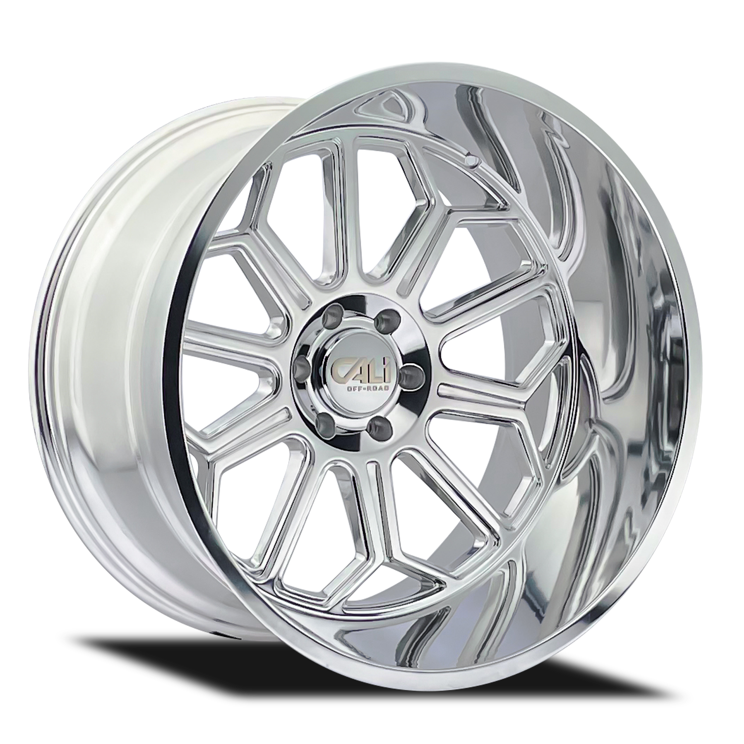 Cali OffxRoad Auburn 9117 Polished 20x10 6x135 x25mm 87.1mm