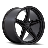 Foose CF8 20x10" 5x114.3mm 70.7mm CB +35mm Matte Black