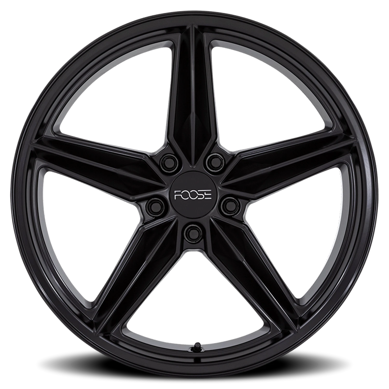 Foose CF8 20x10" 5x114.3mm 70.7mm CB +35mm Matte Black