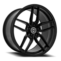 Curva Concepts CFF25 20x8.5" 5x112mm 66.56mm CB +35mm Gloss Black